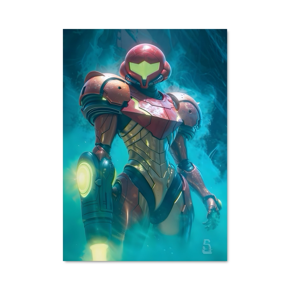 Poster Halo de Samus